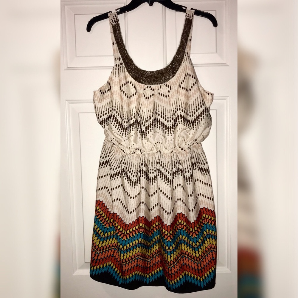 Multi Color Sundress - Three Pink Hearts